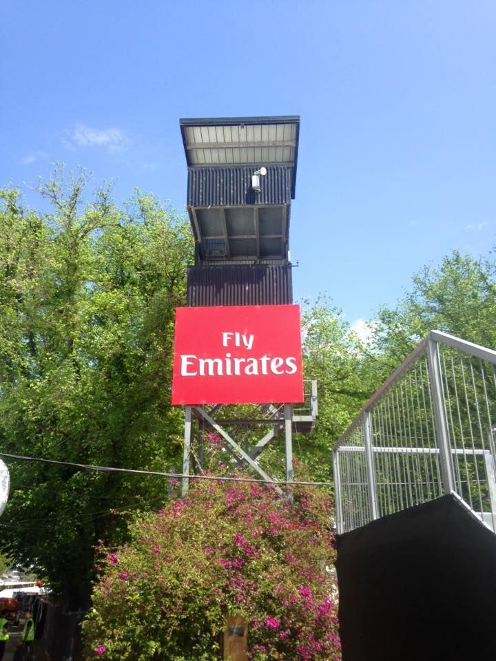 Flemington racecourse event sign