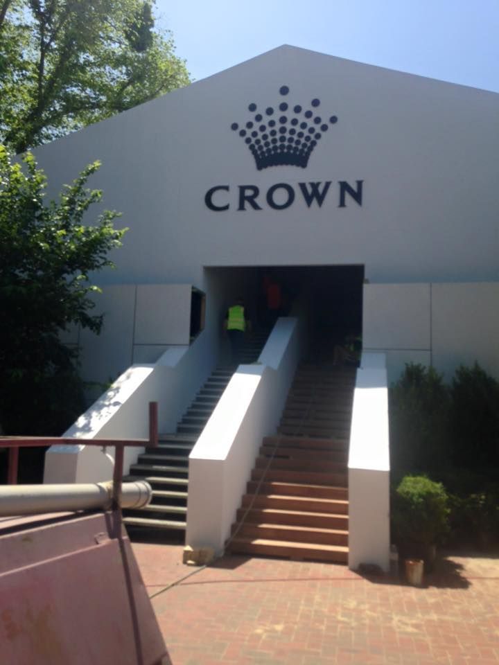 Flemington event venue entrance